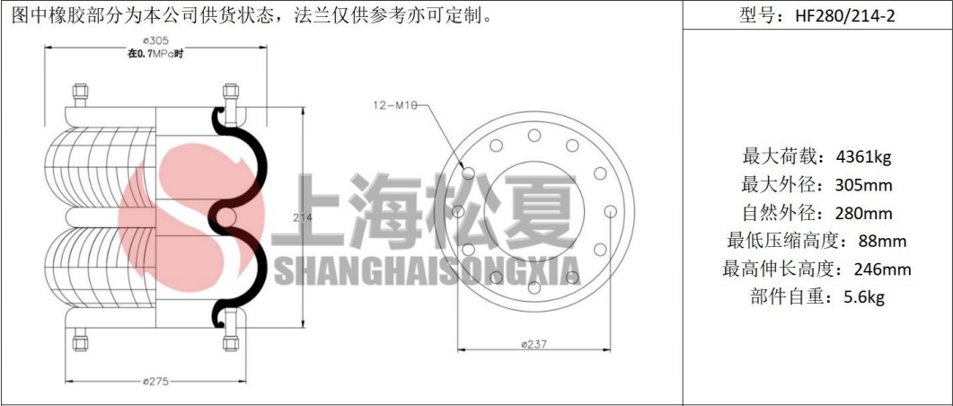 拖車用<a href='http://m.yuker.com.cn/' target='_blank'><u>空氣彈簧</u></a>